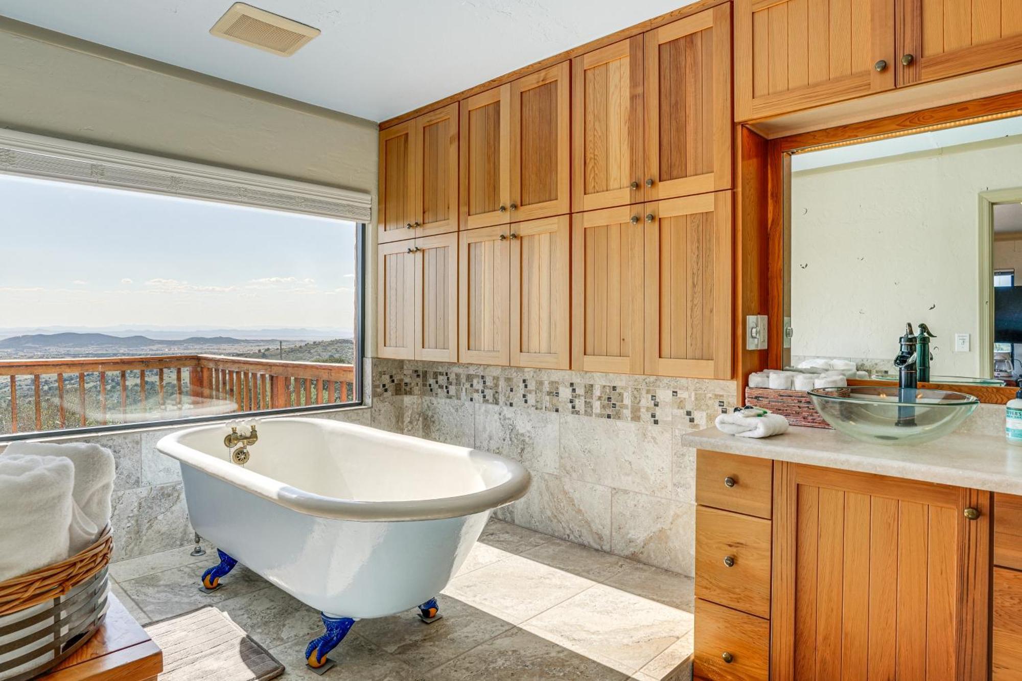 Mtn-View Home With Sauna In Prescott Valley! 외부 사진