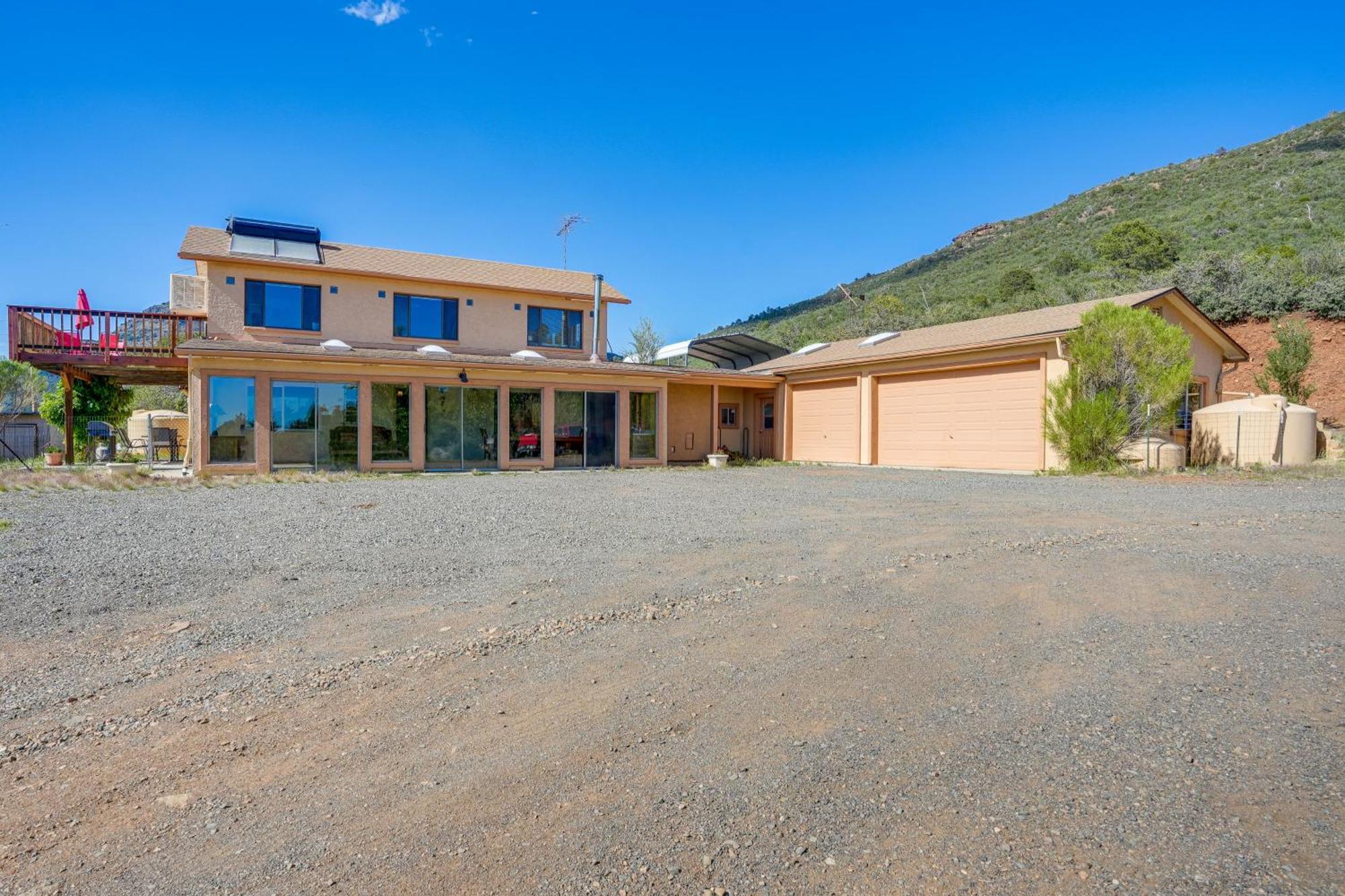 Mtn-View Home With Sauna In Prescott Valley! 외부 사진
