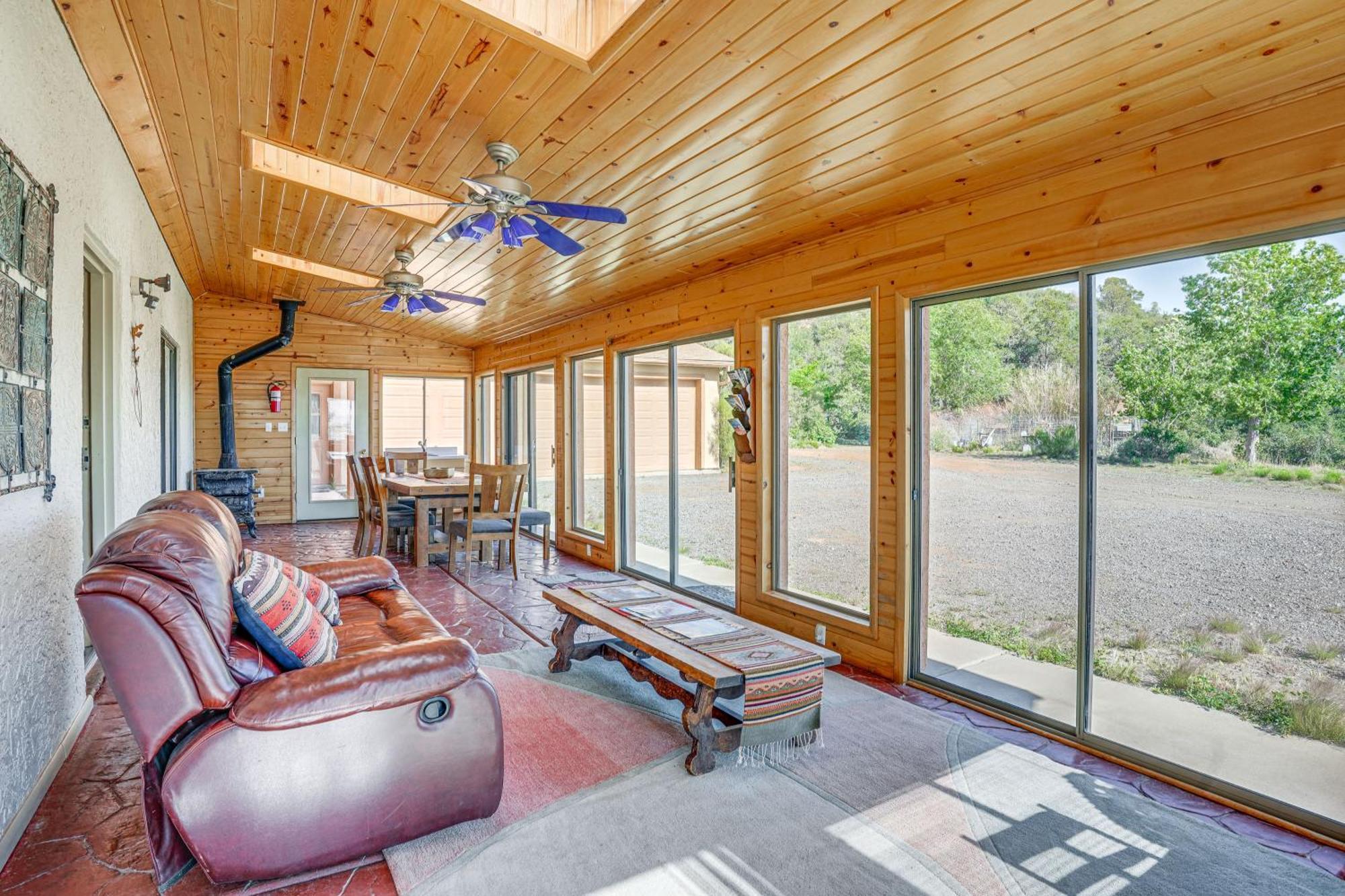 Mtn-View Home With Sauna In Prescott Valley! 객실 사진